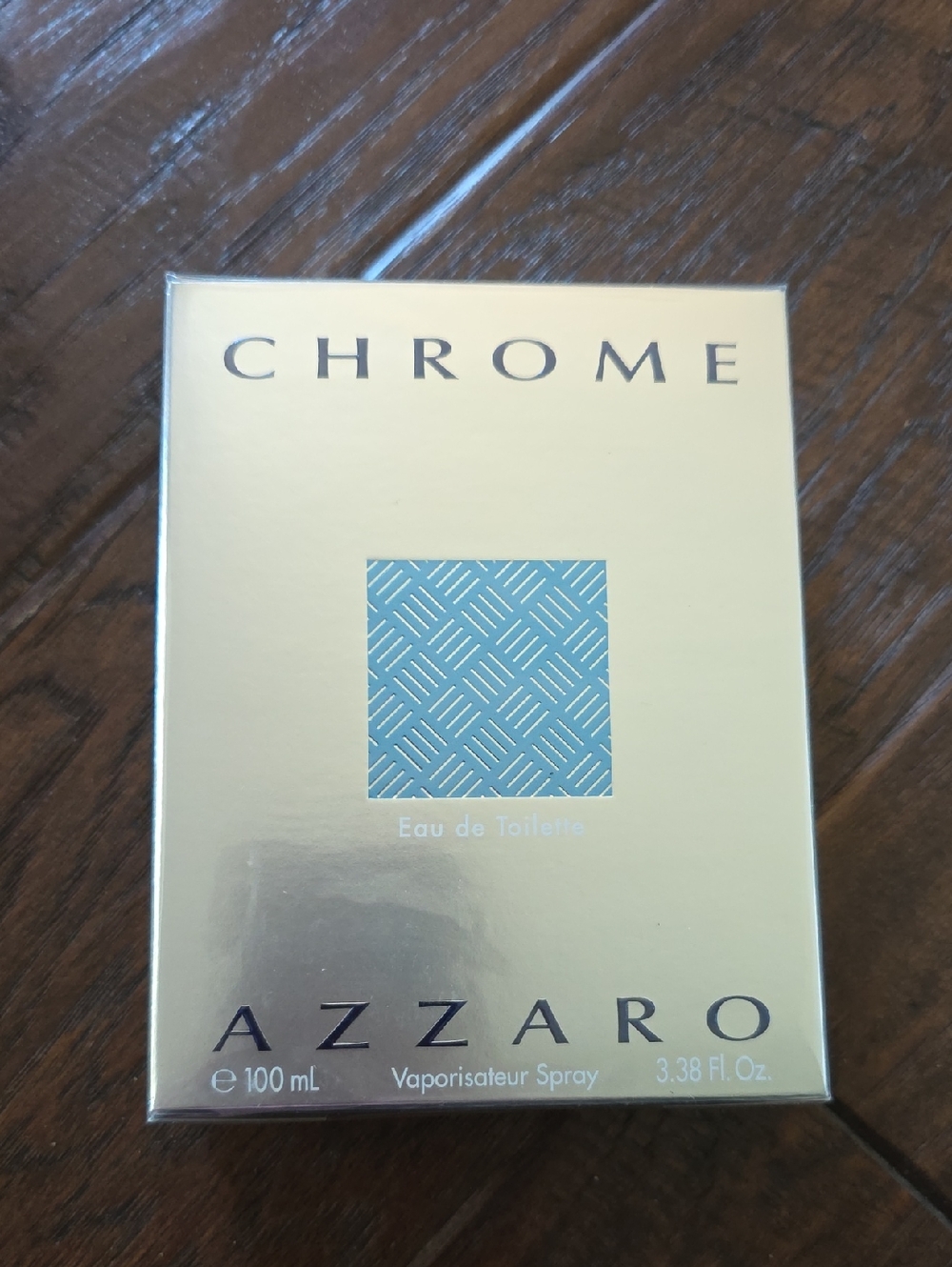 Azzaro Chrome Eau de Toilette EDT 3.38 oz 100 mL Men's Fragrance NEW Sealed